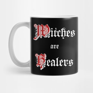 Witches are Healers (white letter version) Mug